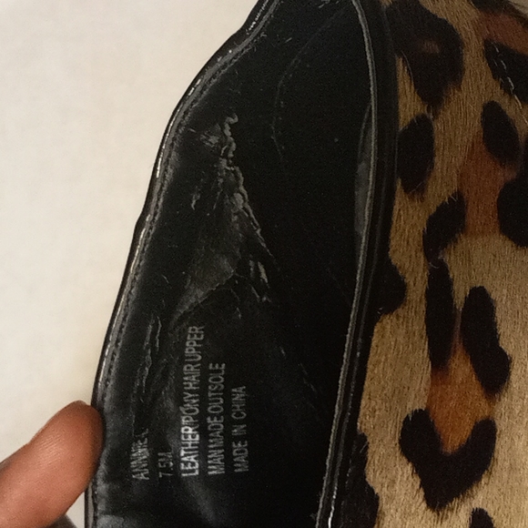 Steve Madden Leopard print booties size 7 1/2 - Picture 9 of 14